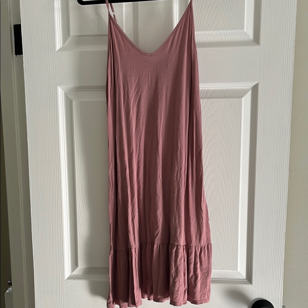 Agnes & Dora Mauve Mini Dress